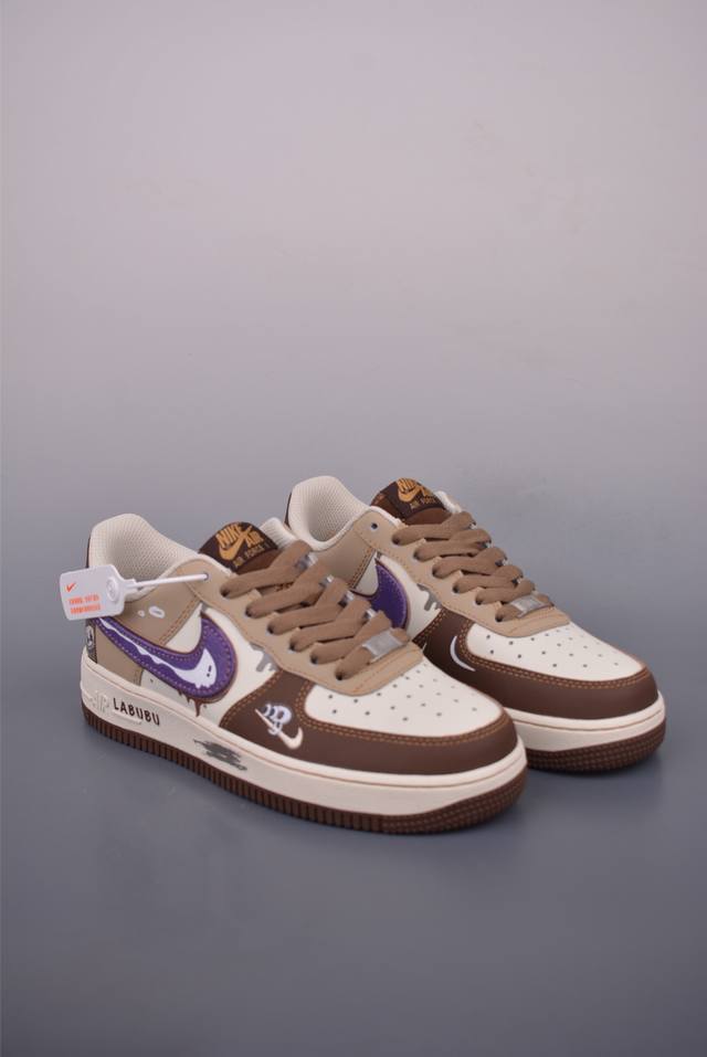 Nike Air Force 1 Low Labubu co-branded original last and cardboard create a pure