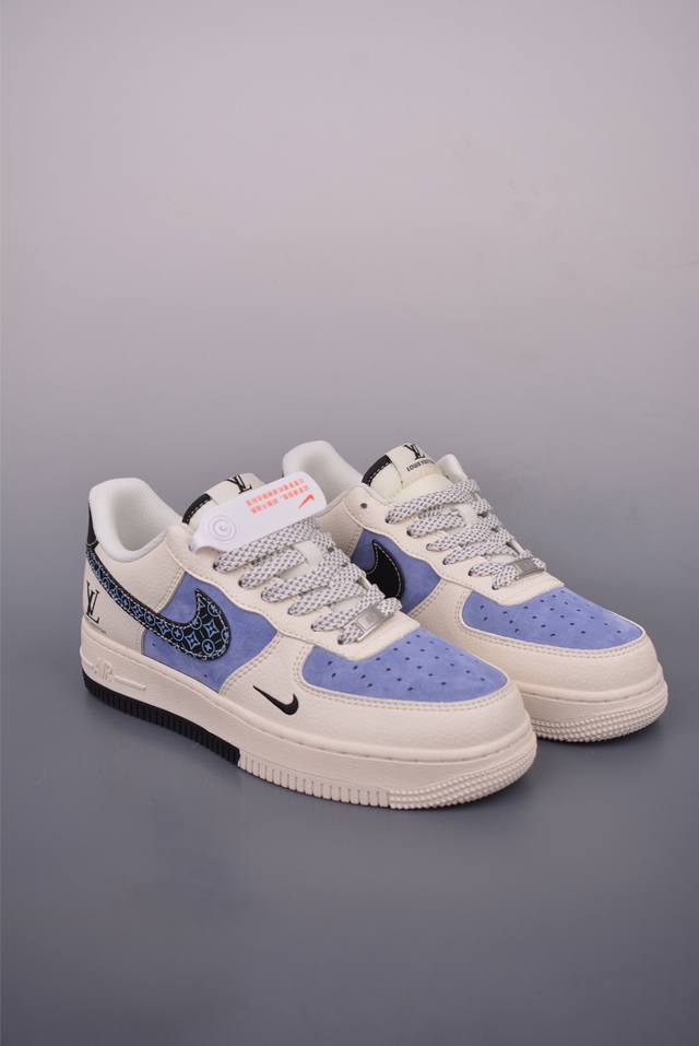 Nike Air Force 1 Low Lv co-branded original last and cardboard to create a pure