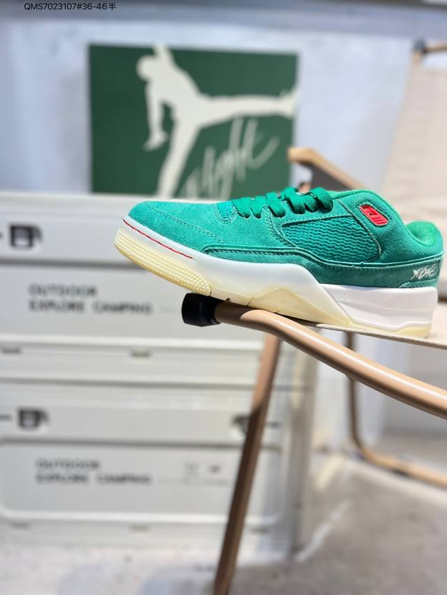Who Decides War x Nike Jordan Flight Court Ate with non-slip wear-resistant low-