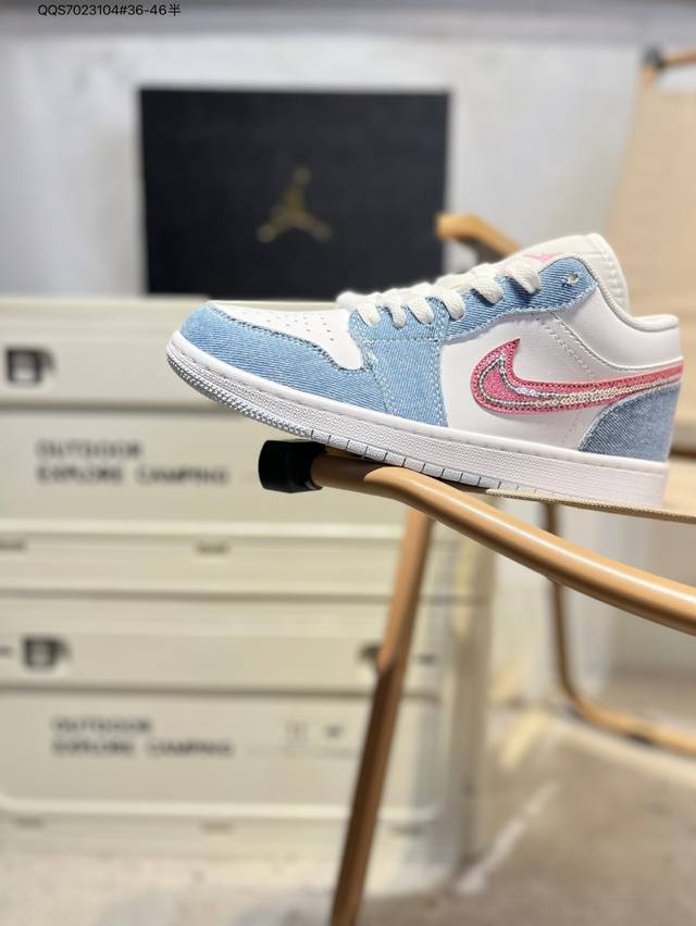 company-grade first-layer leather Jordan Air Jordan 1 Low Aj1 low-top series bas