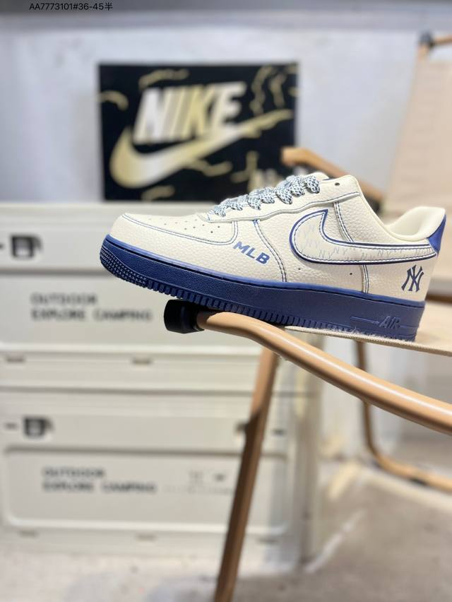 Lv X Nk Air Force 1'07 Low Air Force One low-top casual sneakers custom leather