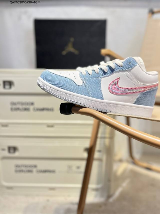 company-grade first-layer leather Jordan Air Jordan 1 Low Aj1 low-top series bas