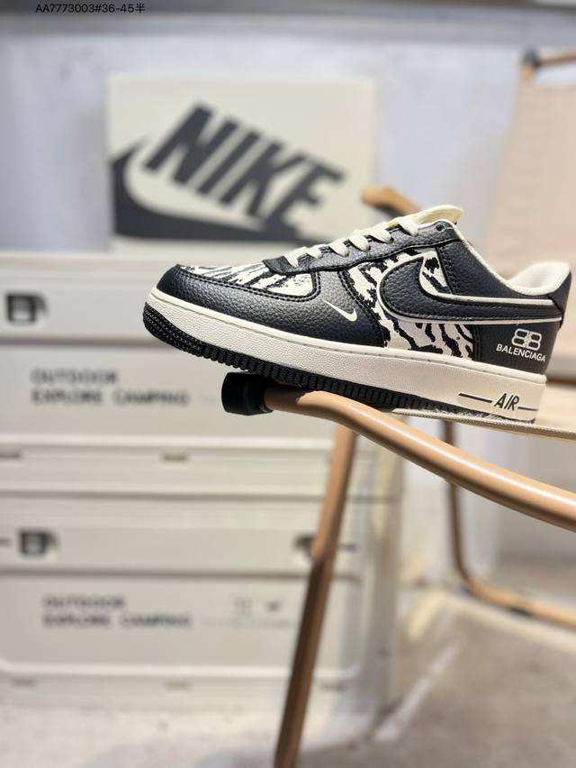 Nk Air Force 1'07 Low Air Force One low-top casual sneakers custom leather origi