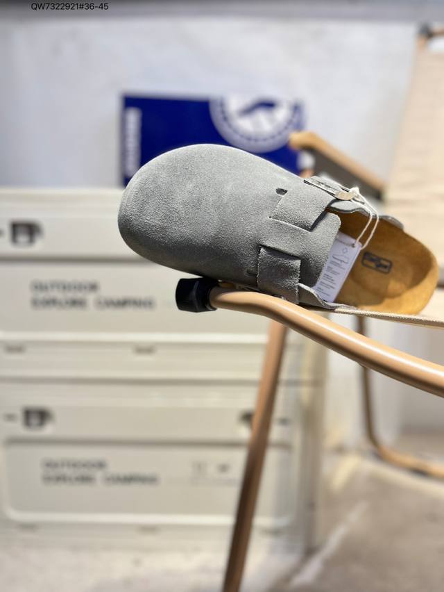 Birkenstock genuine leather and cork slippers, export order to South Korea! Are
