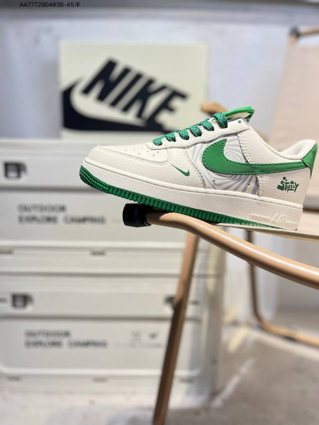 Nk Air Force 1'07 Low Air Force One low-top casual sneakers custom leather origi