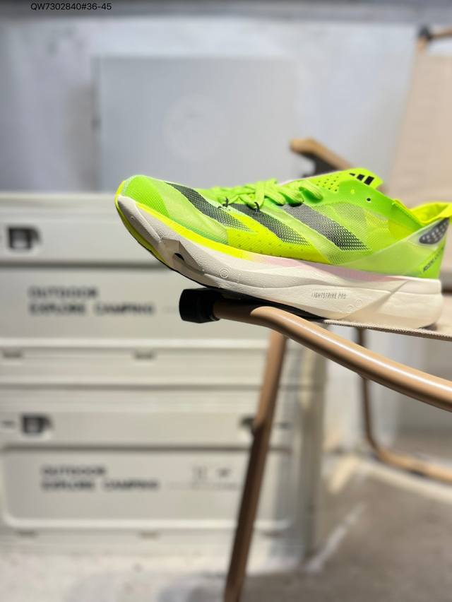 Ad Y-3 Adios Pro 3.0 lightweight running shoes with wear-resistant and shock-abs