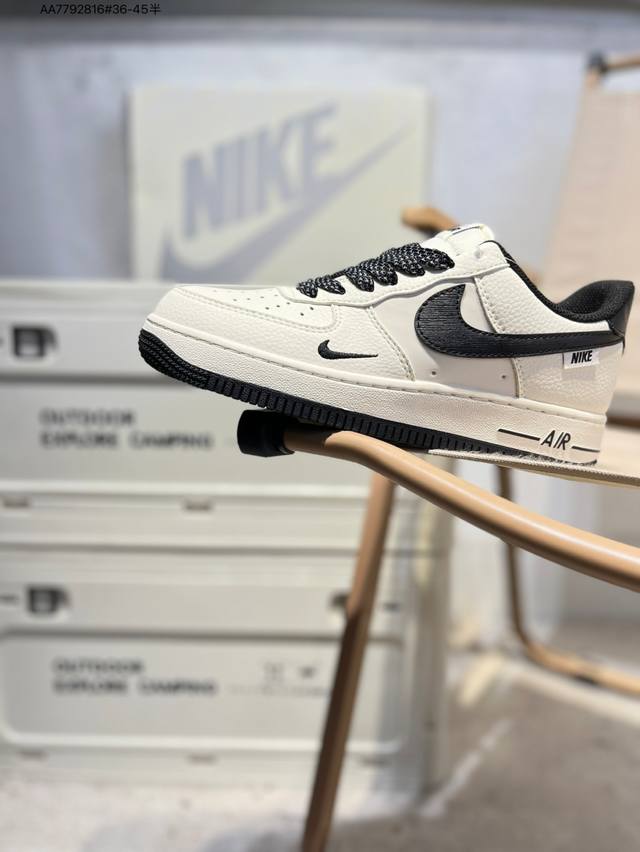 Nk Air Force 1'07 Low Air Force One low-top casual sneakers custom leather origi