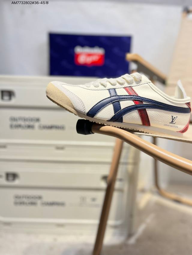 Custom L Tiger Mexico 66 Sd Onitsuka Tiger Mexico upgraded series low-top retro