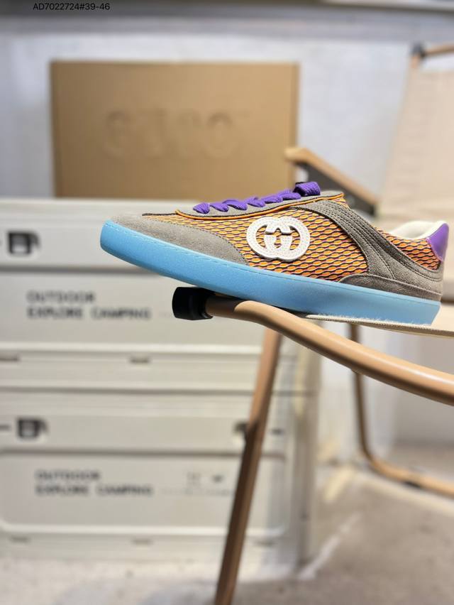 Made in Guangdong. Gucci, affordable luxury item. Gucci casual sneaker collectio