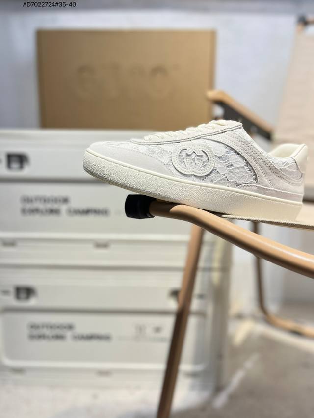 Made in Guangdong. Gucci, affordable luxury item. Gucci casual sneaker collectio