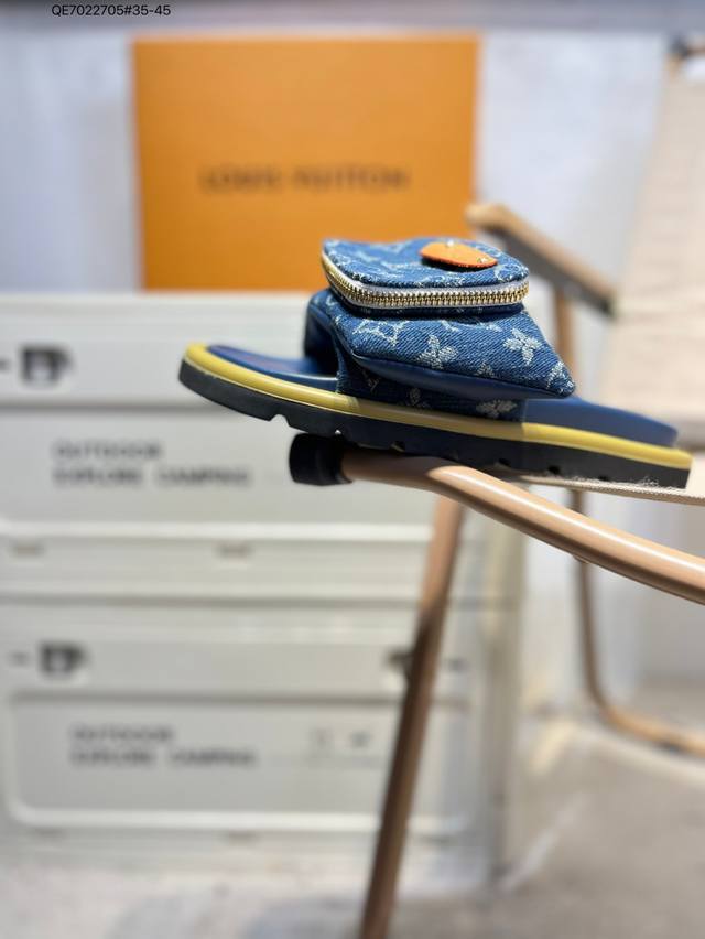 Louis Vuiton LV Louis Vuitton Spring/Summer latest hit Velcro series couple's th