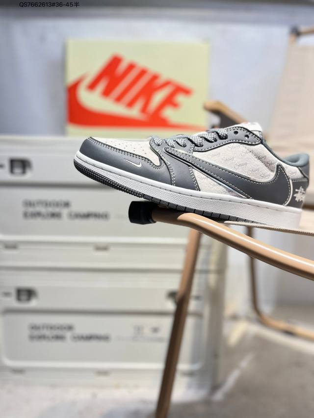 company-grade first-layer Pistusi x Jordan Air Jordan 1 Low Aj1 low-top series b