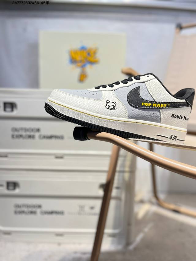 Nk Air Force 1'07 Low Air Force One low-top casual sneakers custom leather origi