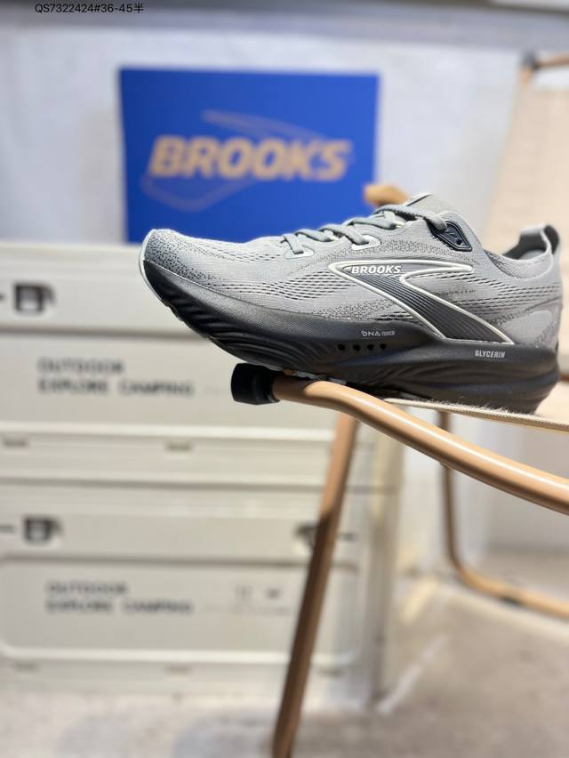 Brooks Glycerin 22 running shoes men's cushioning marathon nitrogen jogging shoe