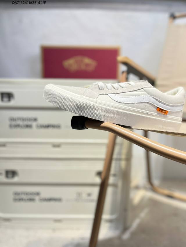 Vanssk8-Low Vans official classic retro casual sports sneakers, high-end branch