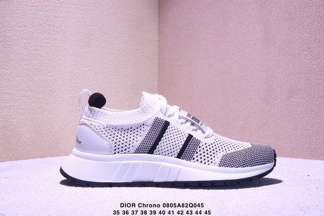 Dior Chrono Round Toe Lace-Up Running Shoes 24Ss, this season's latest addition,