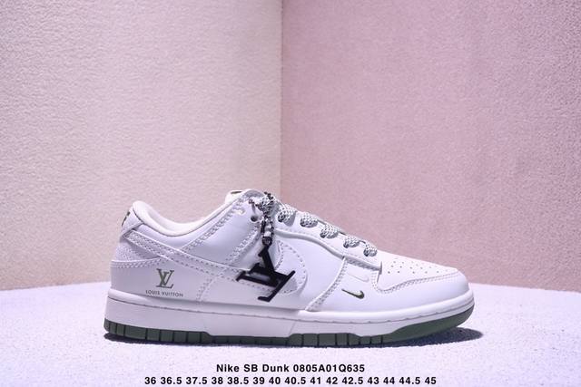 Overseas hit limited edition! Company-level Nike SB Dunk Low "Stussy joint whit