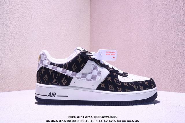 Limited overseas sale! Company-level Nike Air Force 1 '07 Low Lv joint name - b