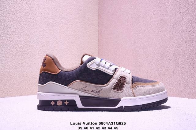 Genuine Louis Vuitton Trainer Sneaker Low Brand New Lv Louis Vuitton Casual Spo