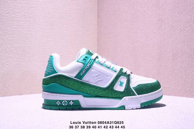 Genuine Louis Vuitton Trainer Sneaker Low Brand New Lv Louis Vuitton Casual Spo