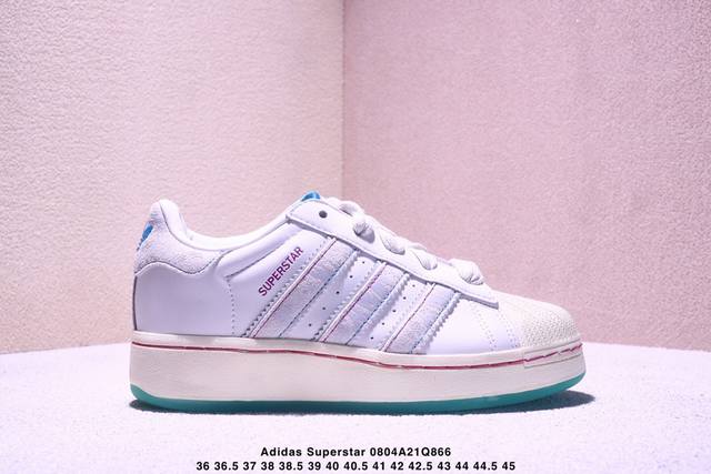 Adidas Originals Superstar Xlg Ruan Feifei co-branded clover Cny platform exclus