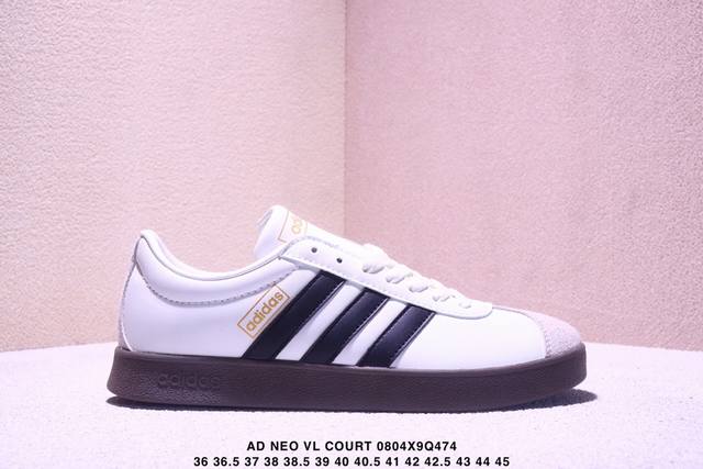 adidas Ad Neo Vl Court Classic men's and women's casual sneakers. Mastering ant