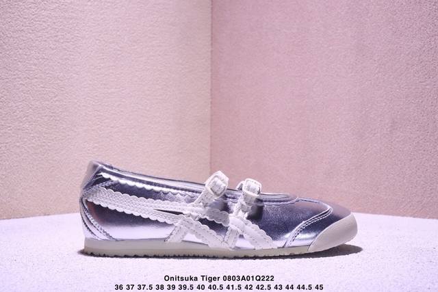 Onitsuka Tiger Mexico 66 Tgrs Stylish and comfortable Mary Jane non-slip breatha