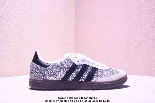 Ad Originals Gazelle Indoor End Trefoil casual, non-slip, and wear-resistant low