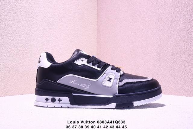 Louis Vuitton ~ Black and gray, made in Guangdong, high cost performance, made o