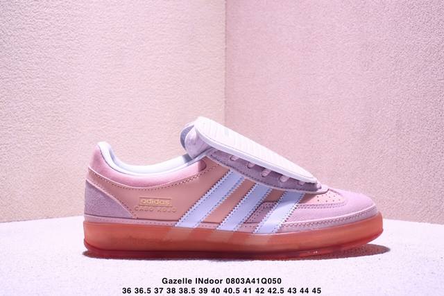 Bad Bunny X Adidas Originals Gazelle Indoor Clover Casual Non-slip Wear-resistan