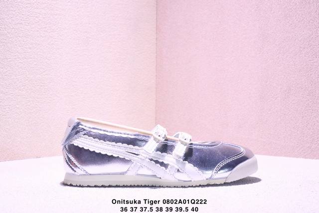 Onitsuka Tiger Mexico 66 Tgrs Stylish and comfortable Mary Jane non-slip breatha