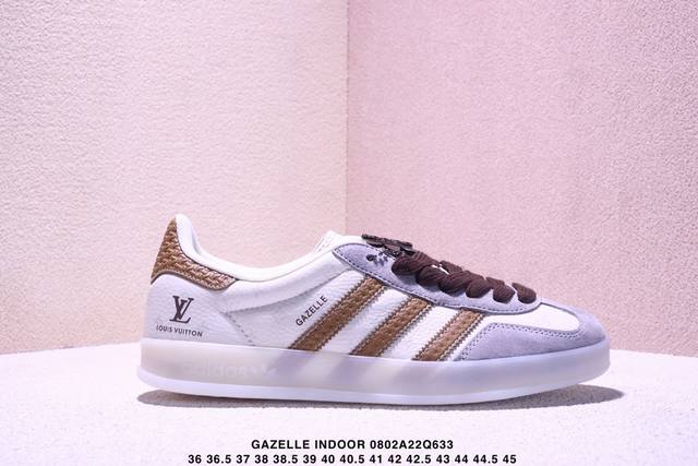 Corporate-grade Adidas Originals Gazelle Indoor Indoor Lv T-toe Shoes Lv Collab