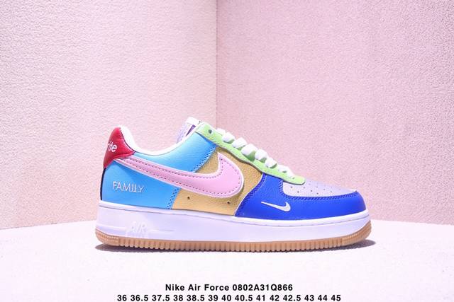 Nike Air Force 1 '07 low-top versatile casual sneaker. Its soft, springy cushio