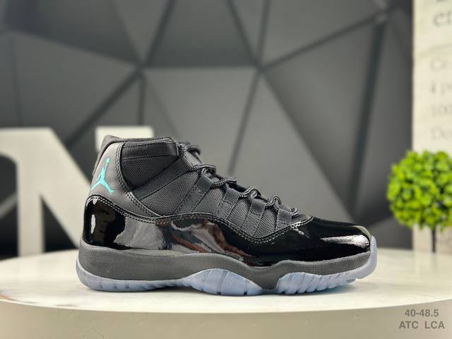 Nike Air Jordan 11 Concord Aj11 Joe 11 high-top patent leather basketball shoes