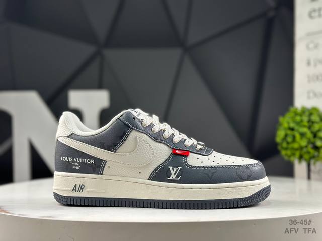 Nike Air Force 1 '07 low-top versatile casual sneaker. Soft, springy cushioning