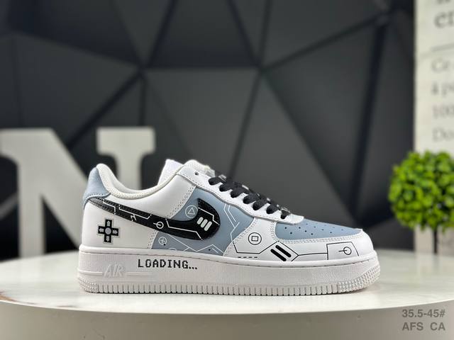 Nike Air Force 1'07 Low-Top Versatile Casual Sneakers Soft, springy cushioning