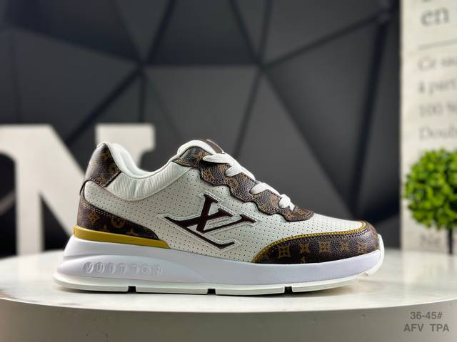 Louis Vuitton LV Louis Vuitton sneakers are a favorite among celebrities. Their