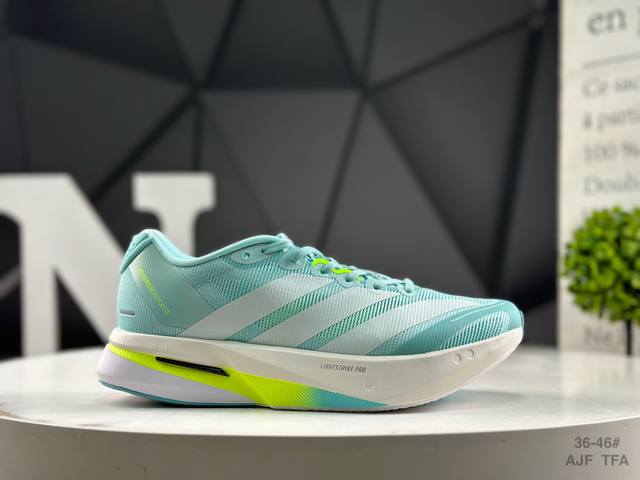 Adidas Adidas Adizero Boston 13 Adidas breathable mesh racing running shoes Boos