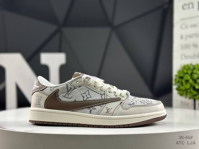 Company-level half-size Nike Air Jordan 1 Low Og Sp Aj1 Joe 1 low-top cultural