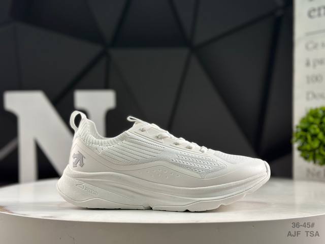 Descente Enerzite Lavitate Knit stylish non-slip low-top running shoesKnitted me