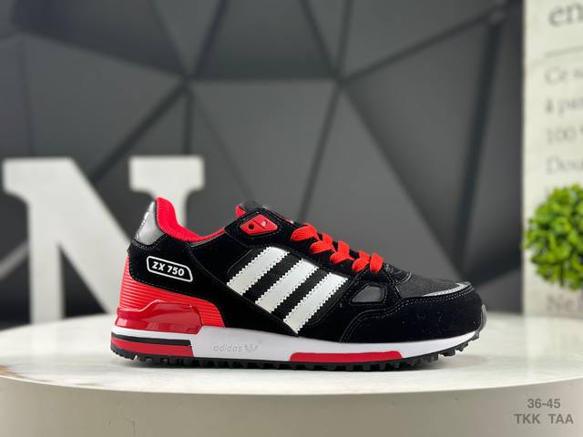 Genuine Adidas Adidas Original Zx 750 mesh breathable casual running shoes Item