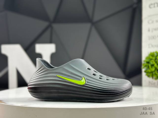 Nike Reactx Rejuven 8 new summer beach sandals, slippers, hole shoes, foam-integ