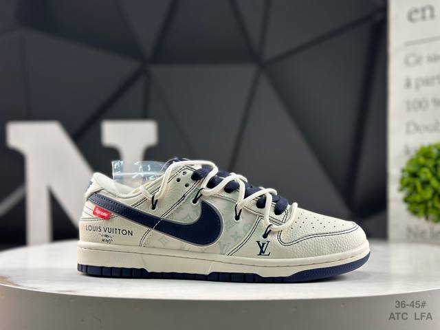 Company-level half-size Nike SB Dunk Low Anniversary high-end customized low-to