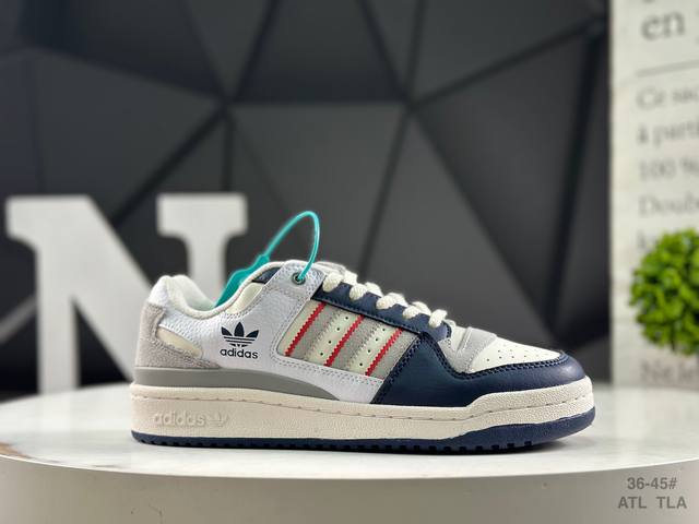 Authentic label with half-size Adidas Ad Forum Low Cl low-top versatile trendy c