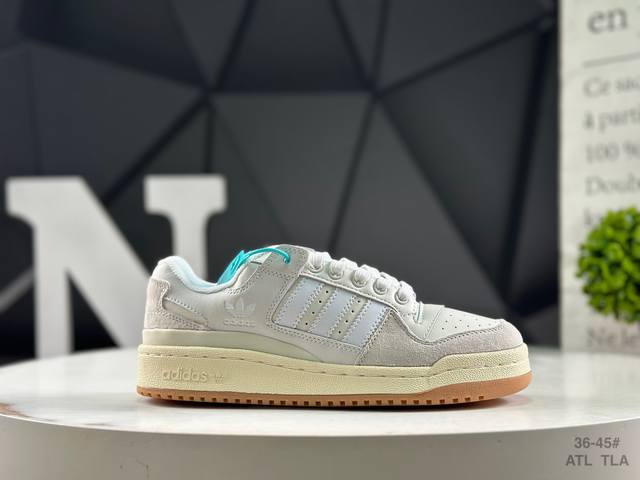 Authentic label with half-size Adidas Ad Forum Low Cl low-top versatile trendy c