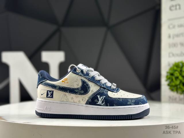 Nike Air Force 1'07 low-top versatile casual sneaker. Soft, springy cushioning