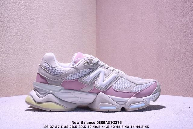 Joe Freshgoods x New Balance Nb9060 collaboration Retro Casual Running Shoes. Th