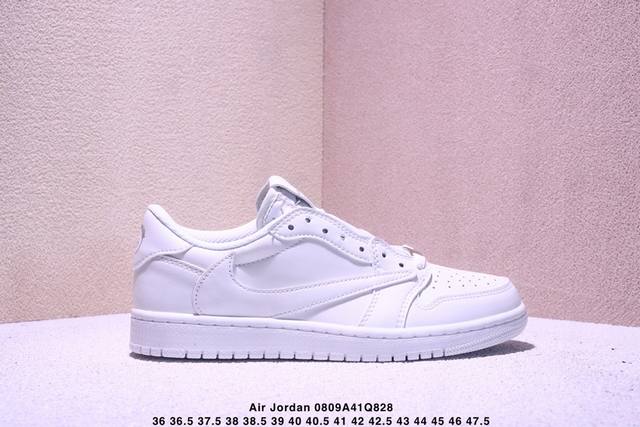 Company-level Aj1 inverted hook Travis Scott x Air Jordan 1 "Reverse Mocha" Aj1