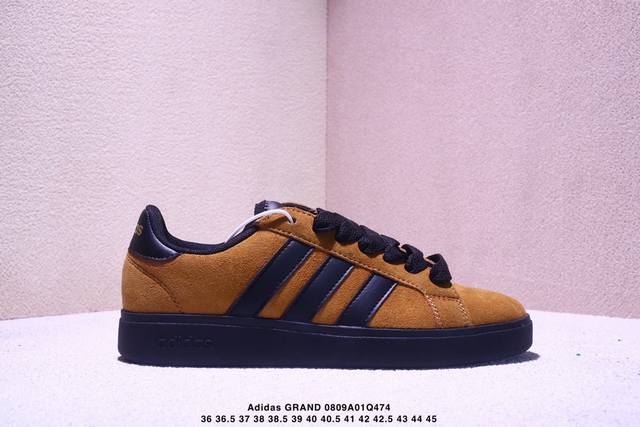 Adidas Adidas Grand Courtbeat Base 00S Casual Wear-resistant Low-top Sneakers It