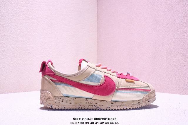 Authentic Union X NK Cortez low-top casual running shoes, complete with original